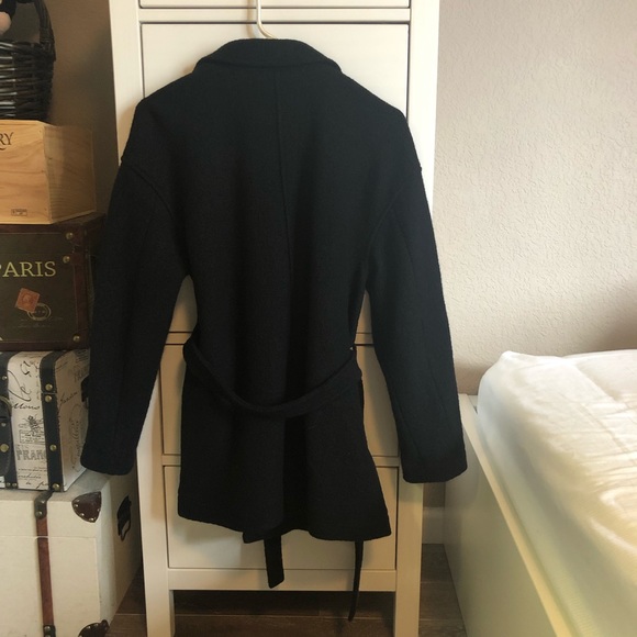 J.Crew belted wool wrap coat - Picture 4 of 6